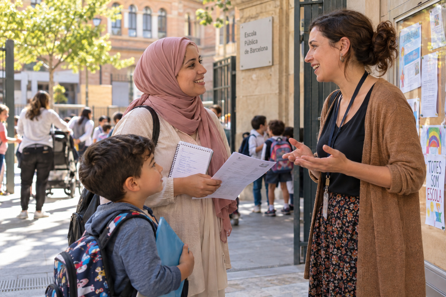 Catalán para familias recién llegadas