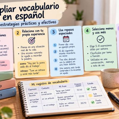 How to expand your Spanish vocabulary without translating word for word