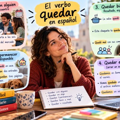 What does quedar mean in Spanish? Meanings and examples